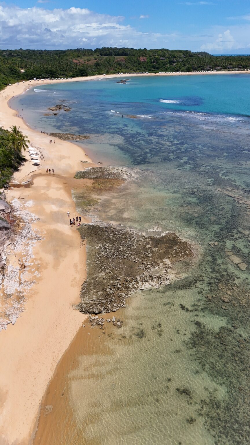 Praia do Espelho em Porto Seguro, Bahia